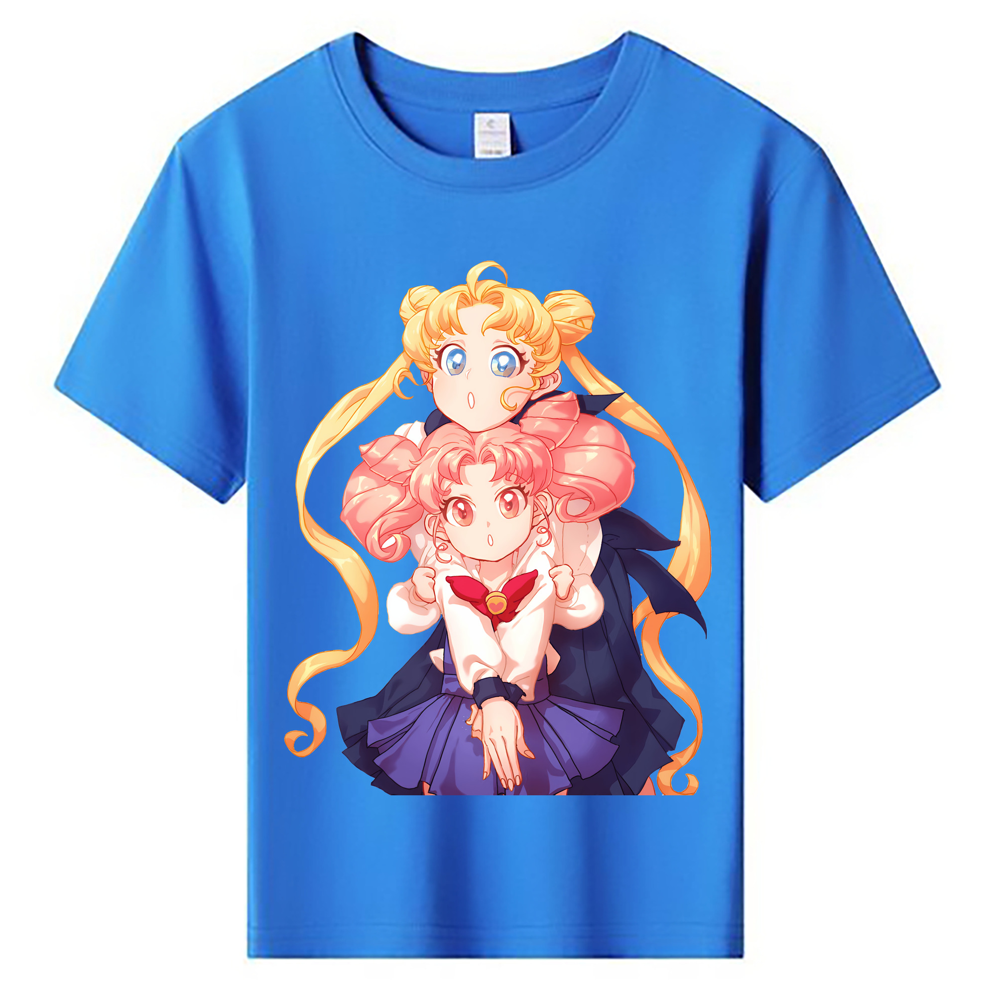 （画像用） 美少女戦士セーラームーン 愛野 美奈子 あいの みなこ Sailor Moon Aino Minako 綿100％キッズTシャツ（フロントプリント）
